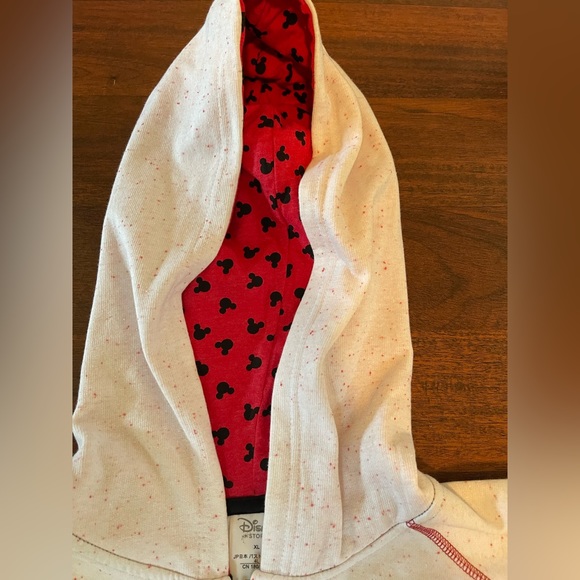 Disney Mickey Mouse LOVE Zip Up Hoodie - Picture 3 of 5